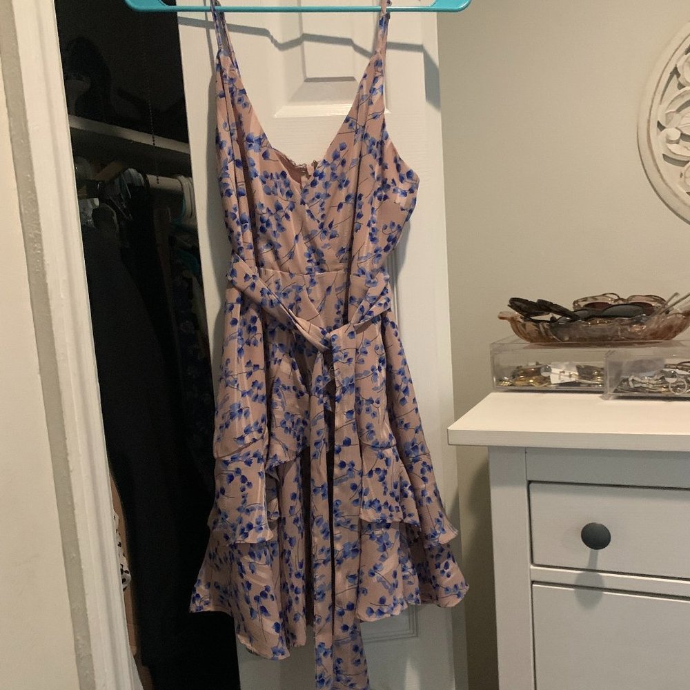 Selfie Leslie, Worn Once, Floral Summer Mini Dress